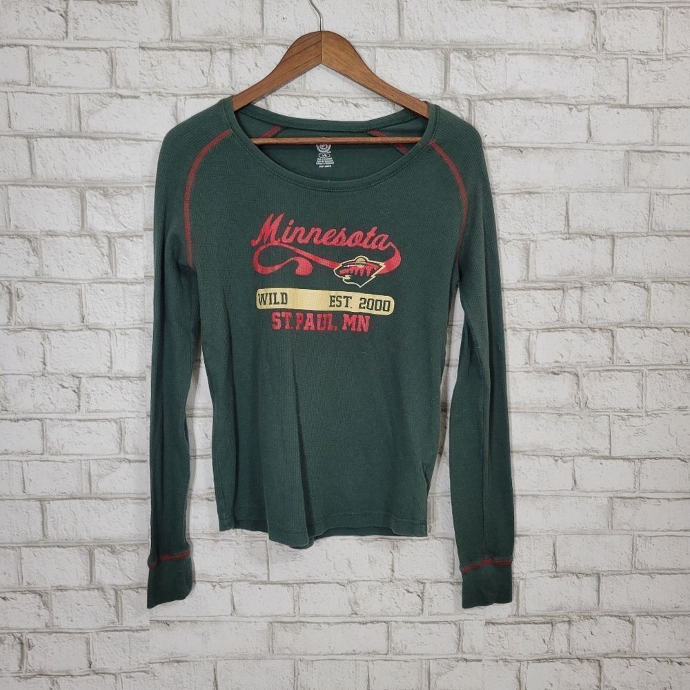 NHL MN WILD long sleeve top‎